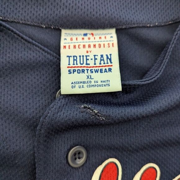 Cleveland Indians vintage baseball Jersey 24 True Fan Manny Ramirez size XL - Picture 5 of 6